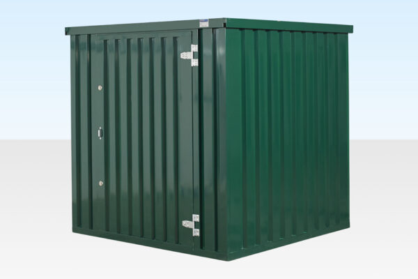 Flat Packed Metal Storage Container (Powder Coated)