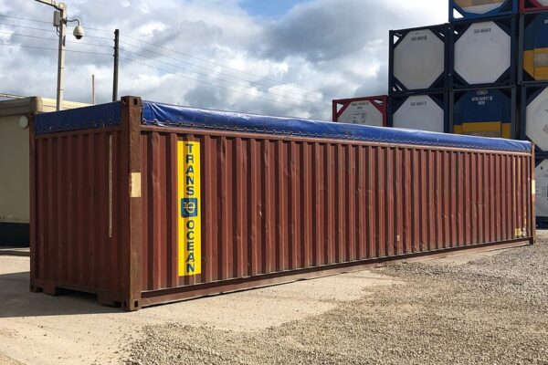 40ft x 8ft Used Shipping Container – Open-Top